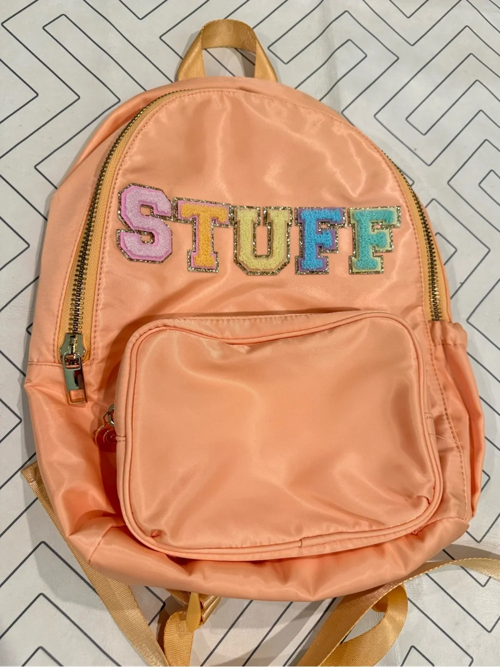 Stoney Clover Lane orange zip